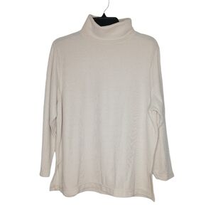 Carolyn Taylor Cream Cowl Neck Sweater